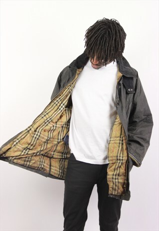 VINTAGE BURBERRY WAX JACKET