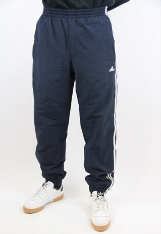 VINTAGE ADIDAS NAVY TRACKSUIT BOTTOMS