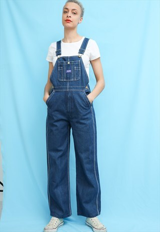 90S VINTAGE BIG SMITH DENIM DUNGAREES