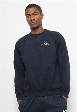 VINTAGE KAPPA TEXTURED SWEATSHIRT