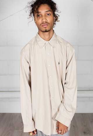 VINTAGE RALPH LAUREN COTTON UNISEX SHIRT