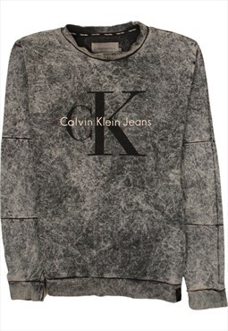 Vintage 90's Calvin Klein Sweatshirt Spellout Crew Neck