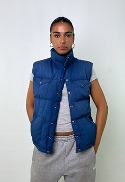 Light Blue 90s The North Face Puffer Jacket Coat Gilet