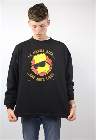 VINTAGE THE SIMPSONS GRAPHIC SWEATSHIRT