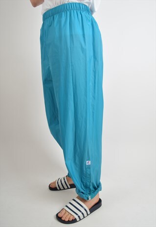 VINTAGE K-WAY TROUSERS SIZE L (2290)