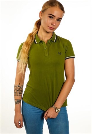 VINTAGE FRED PERRY POLO T-SHIRT T350