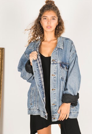 VINTAGE 80S LEVIS WINTER BLANKET JACKET / R1150C404