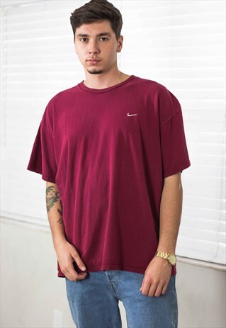 VINTAGE NIKE T-SHIRT LOGO 90S XXL 9.6