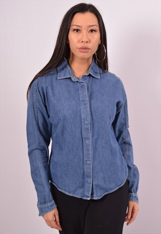 VINTAGE LEVI'S DENIM SHIRT BLUE