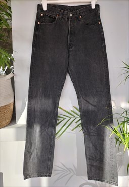 Vintage 501 Straight Leg Button Fly Levi Jeans 30/34