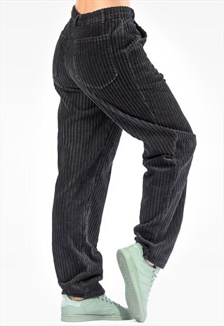 TAPERED CORDUROY PANTS TROUSERS
