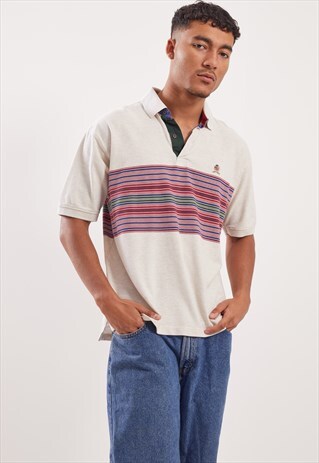 VINTAGE TOMMY HILFIGER SHORT SLEEVE POLO TOP