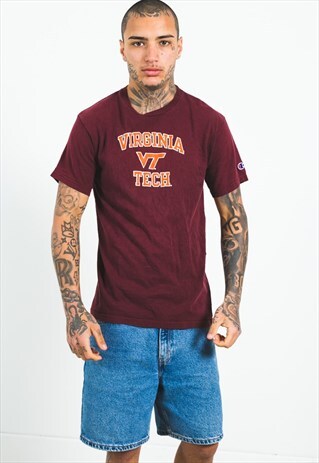 VINTAGE 90S CHAMPION SPORT T-SHIRT / S3421