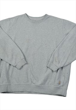 Vintage Carhartt Sweatshirt Grey XL