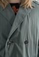 VINTAGE 70'S DOUBLE BREASTED COAT IN GREY