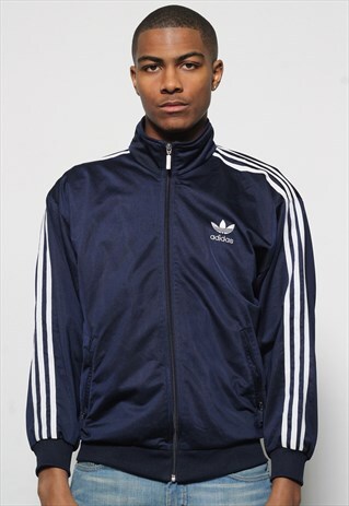 VINTAGE ADIDAS ORGINALS TRACK JACKET BLUE