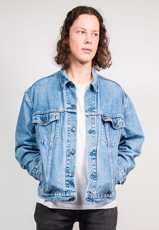 VINTAGE 90'S BLUE LEVI'S DENIM JACKET