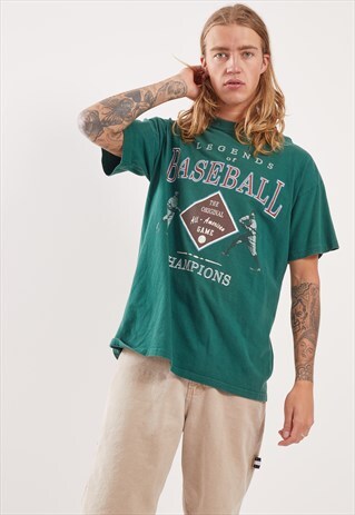 VINTAGE BASEBALL GRAPHIC T-SHIRT