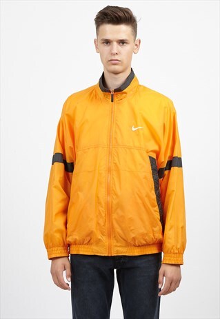 VINTAGE ORANGE NIKE WINDBREAKER JACKET