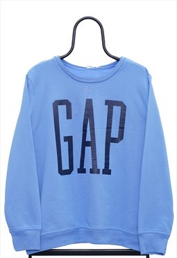 Vintage GAP Lightweight Blue Sweatshirt Womens
