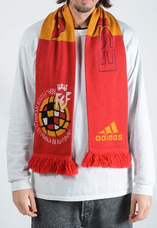 VINTAGE ADIDAS SPANISH FOOTBALL SCARF