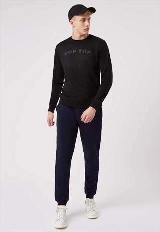 MEN'S JOGGERS IN FRENCH NAVY ORGANIC COTTON