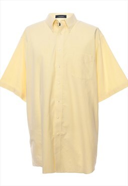 Stafford Short Sleeved Yellow Shirt - XL