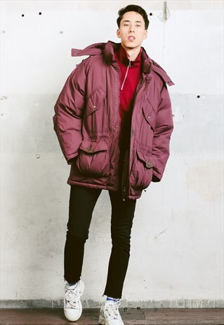 VINTAGE 90S OVERSIZED PUFFER COAT