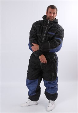 Vintage PENG MING Full Ski Suit Snow L 42" 44" TALL (E1X)
