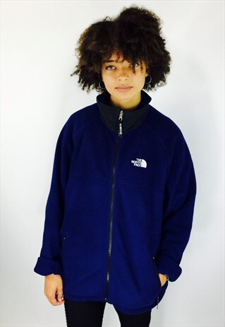 NORTH FACE THICK TEDDY BEAR FLEECE JACKET