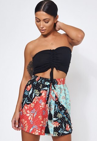 BELLINI PATCHWORK PRINT SHORTS