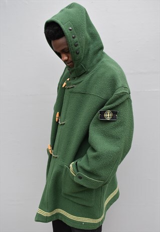 RARE VINTAGE STONE ISLAND DUFFLE COAT