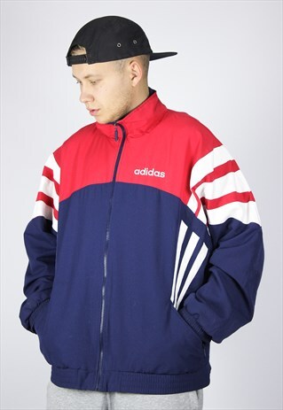 VINTAGE MENS ADIDAS ORIGINALS TRACK SUIT JACKET
