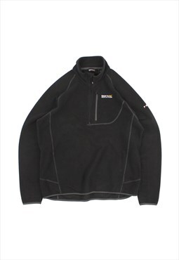 Black Quarter Zip Fleece by Regatta