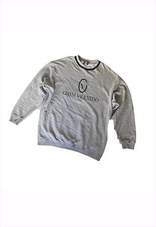 GIANNI VALENTINO SPELL OUT SWEATSHIRT