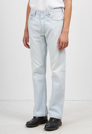 VINTAGE LIGHT BLUE LEVI'S 501 FIT DENIM JEANS