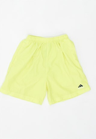 VINTAGE 90'S ADIDAS SHORTS YELLOW