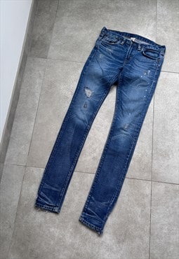 RRL Ralph Lauren Double RL Skinny Slim fit Denim Jeans