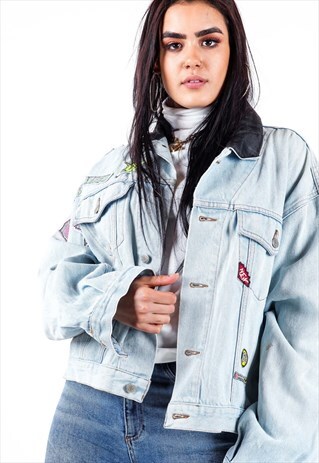 VINTAGE PATCHWORK DENIM JACKET J3312