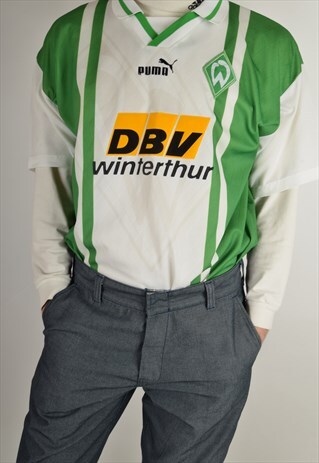 VINTAGE WERDER BREMEN '96-'97 PUMA FOOTBALL SHIRT (3217)