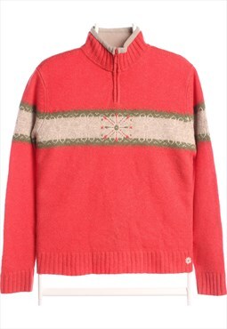Vintage 90's Woolrich Jumper / Sweater Quarter Zip Knitted