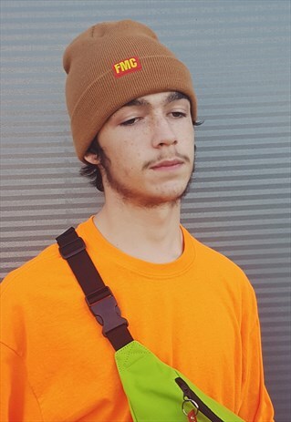 FMC CLASSIC BEANIE HAT CARAMEL
