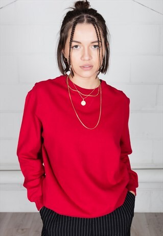 VINTAGE SAINT JOHNS BAY PLAIN UNISEX SWEATSHIRT