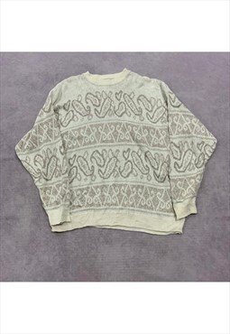 Vintage Knitted Jumper Men's L