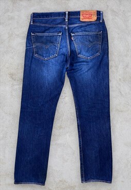 Vintage Levi's 501 Jeans Blue Straight Leg W34 L34
