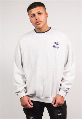 VINTAGE SWEATSHIRT NFL ST LOUIS RAMS