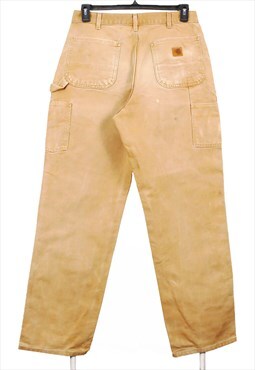 Vintage 90's Carhartt Trousers / Pants Baggu Cargo Carpenter