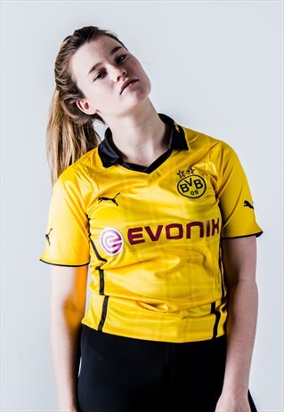 VINTAGE Y2K PUMA BORUSSIA DORTMUND JERSEY