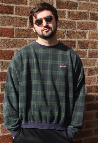 VINTAGE TARTAN CHAPS RALPH LAUREN SWEATER