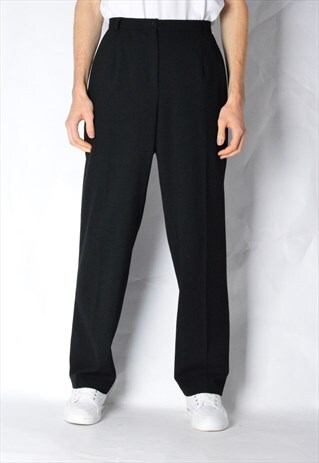 VINTAGE 90S UNISEX BLACK PANTS